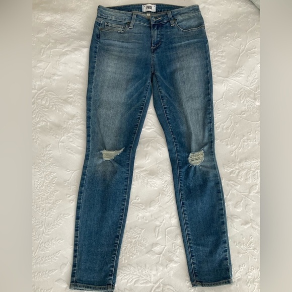 Paige VERDUGO ANKLE JEANS - Size 29 - Picture 3 of 10